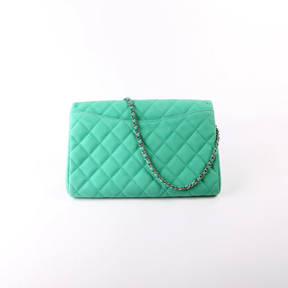 Chanel Classic Flap Clutch W/Chain Caviar 17M