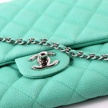 Chanel Classic Flap Clutch W/Chain Caviar 17M