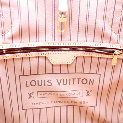 Neverfull W/Wallet MM Monogram Beige