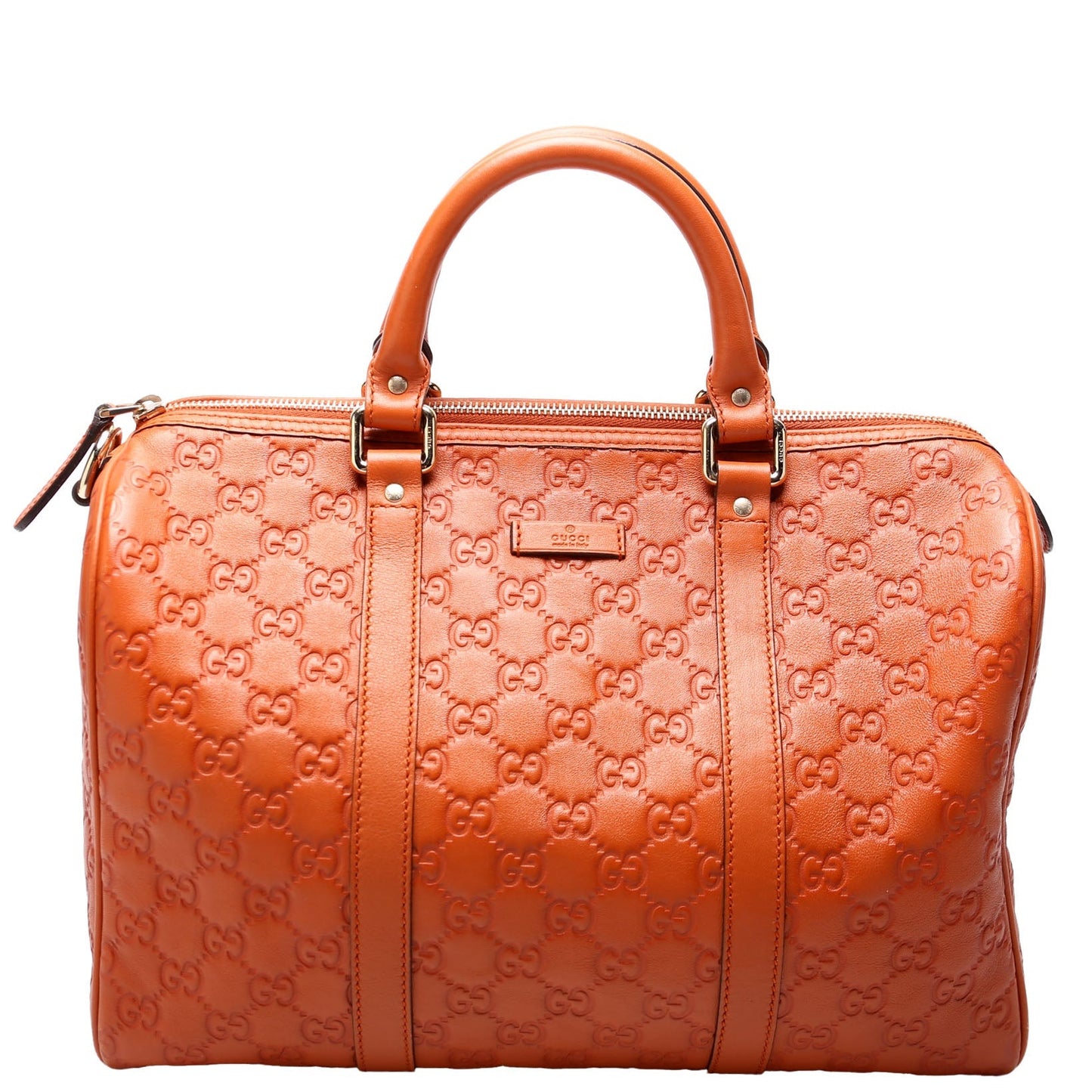265697 Guccissima Joy Boston Bag Orange