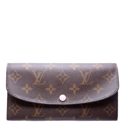 Emilie Wallet Monogram Newer Pink