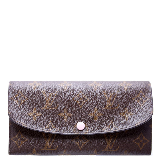 Emilie Wallet Monogram Newer Pink