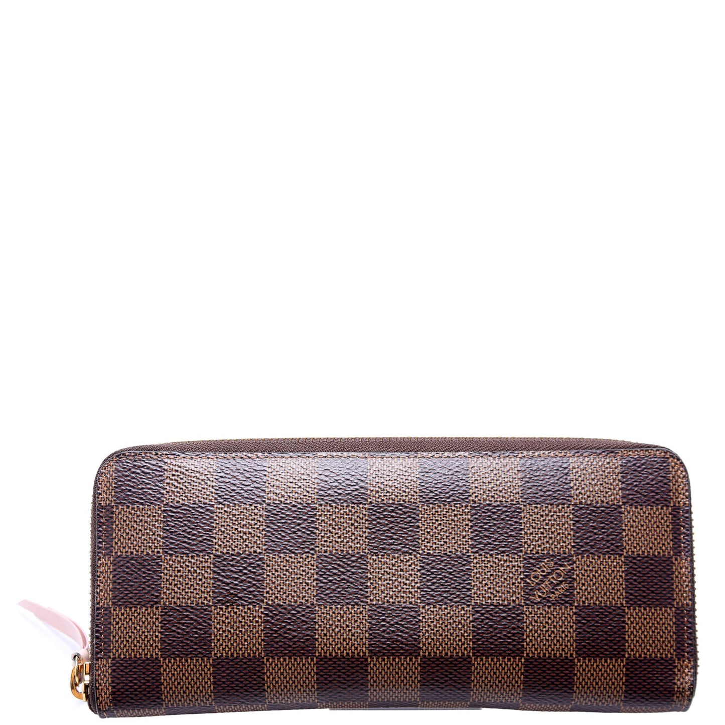 Clemence Wallet Damier Ebene Pink