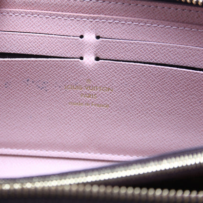 Clemence Wallet Damier Ebene Pink