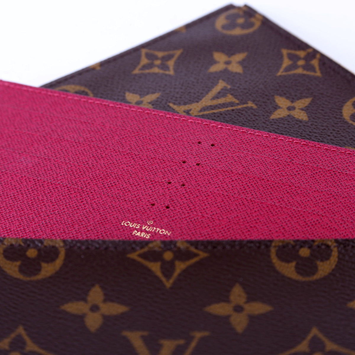 Pochette Felicie Monogram Berry