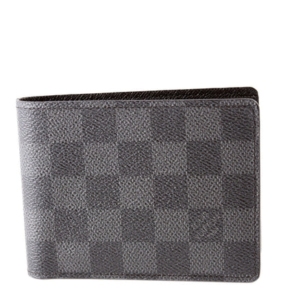 Mens Multiple Wallet Damier Graphite