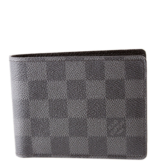 Mens Multiple Wallet Damier Graphite