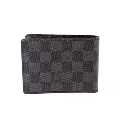 Mens Multiple Wallet Damier Graphite