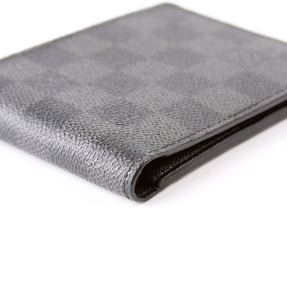 Mens Multiple Wallet Damier Graphite