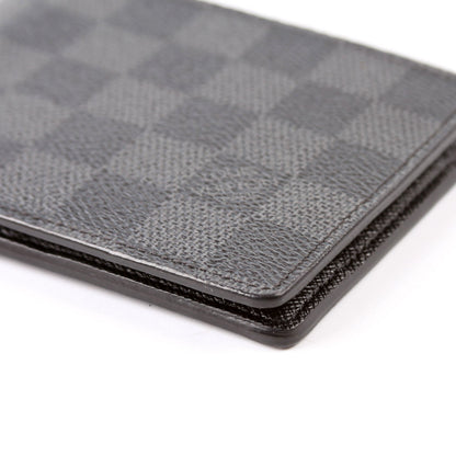 Mens Multiple Wallet Damier Graphite