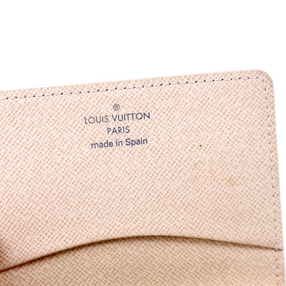 Business Card Holder Damier Azur