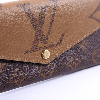 Sarah Wallet Giant Reversed Monogram