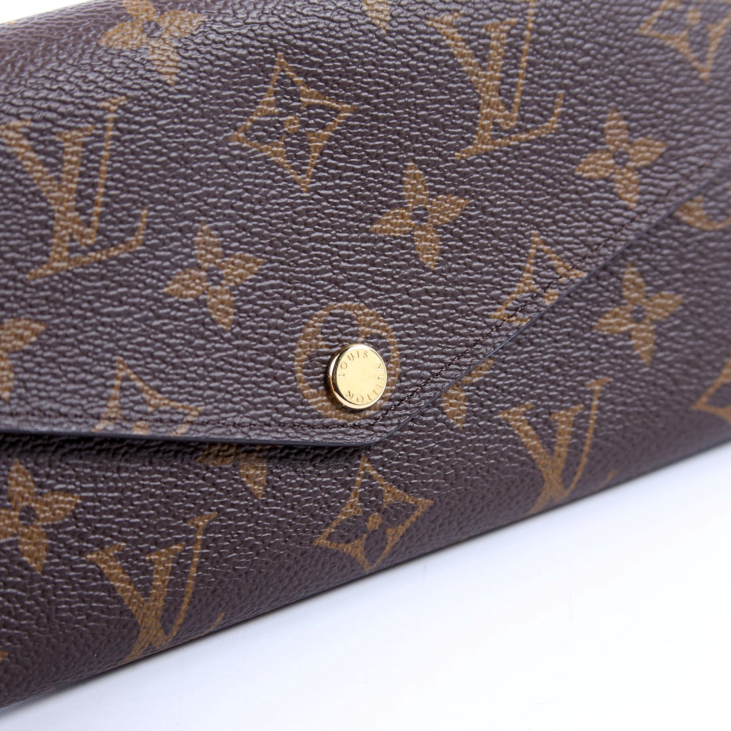 Sarah Wallet Monogram Newer Red