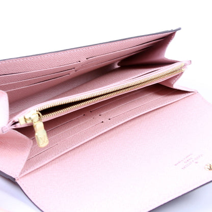 Sarah Wallet Monogram Newer Pink
