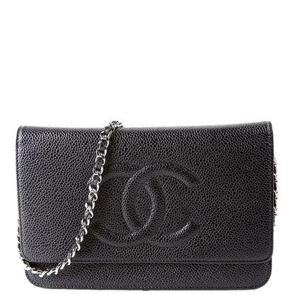 Chanel Wallet On Chain Timeless CC Caviar
