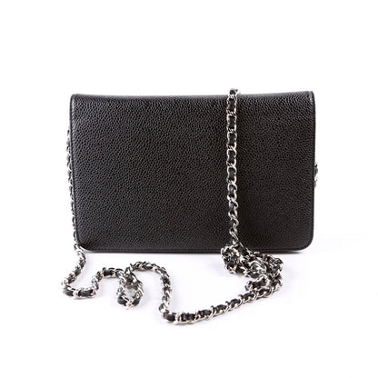 Chanel Wallet On Chain Timeless CC Caviar