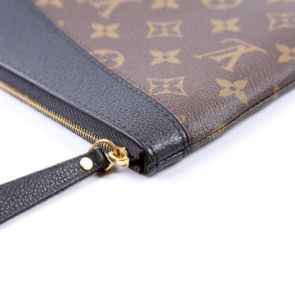 Daily Pouch Monogram Black