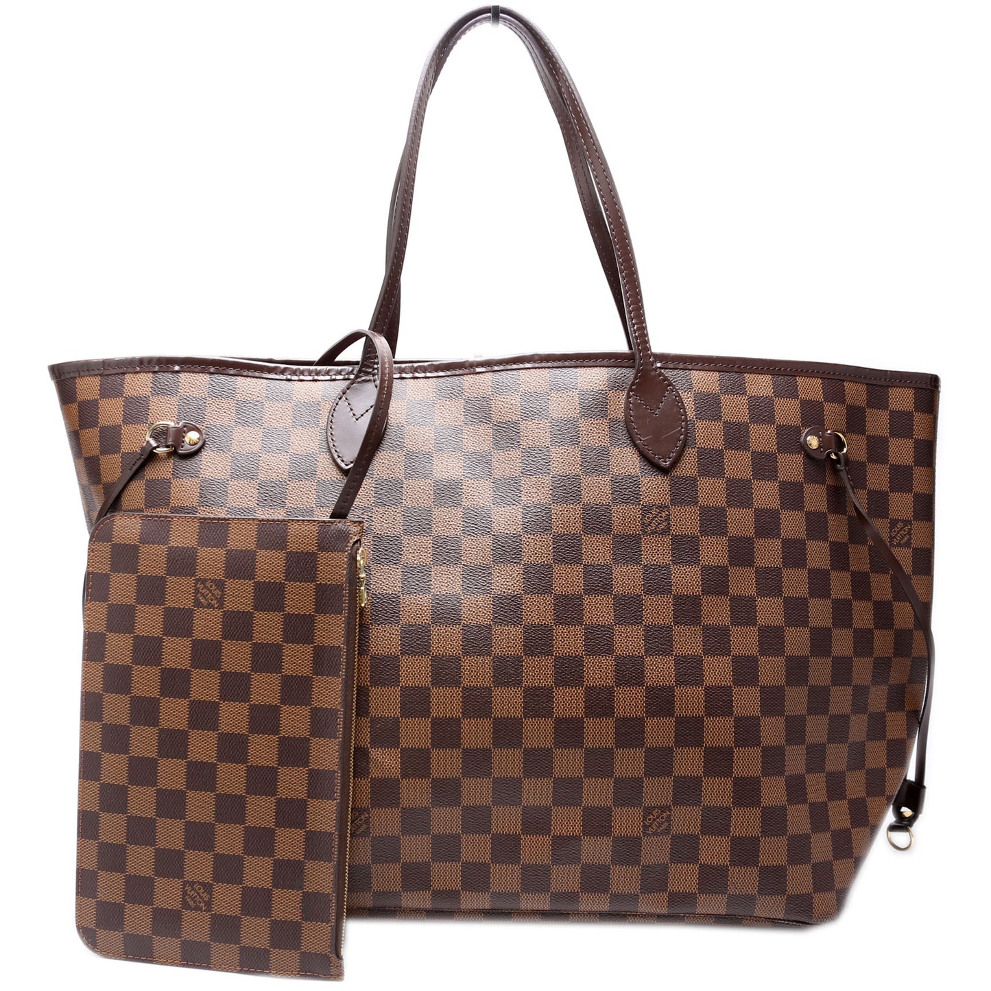 Neverfull With Wallet GM Damier Ebene