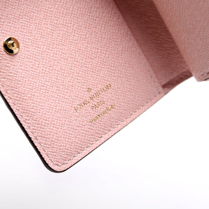 Lou Wallet Monogram Pink