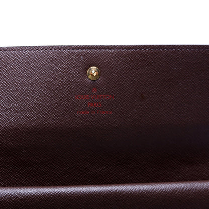 Louis-Vuitton Sarah Wallet Damier Ebene
