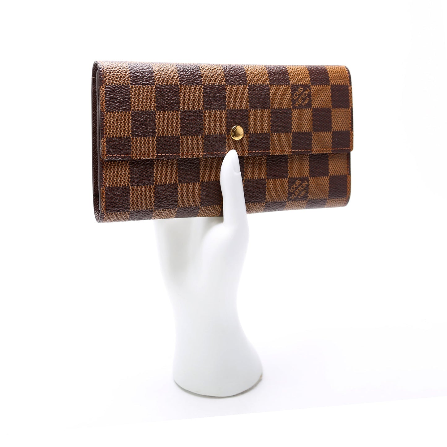 Louis-Vuitton Sarah Wallet Damier Ebene