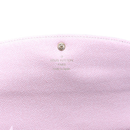 Emilie Wallet Monogram Newer Pink