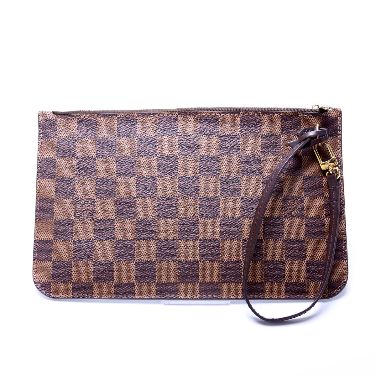 Louis-Vuitton Pochette Only Neverfull Damier Ebene
