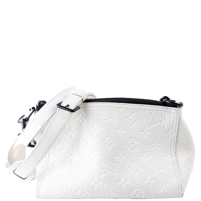 Triangle Crossbody Empreinte Cream
