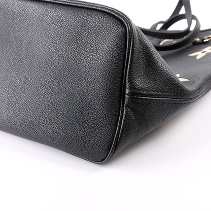 Neverfull with Wallet MM Bicolor Empreinte Black