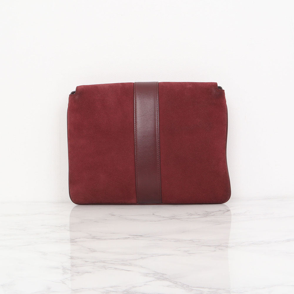 Gucci Suede GG Logo Ali Shoulder Bag 550126 142914150