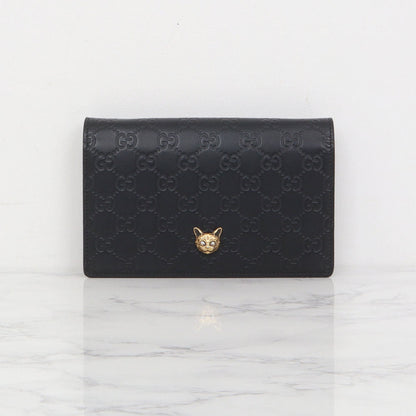 Gucci Cat Head Signature Clutch Chain Crossbody 548060 0G6FT 142914356