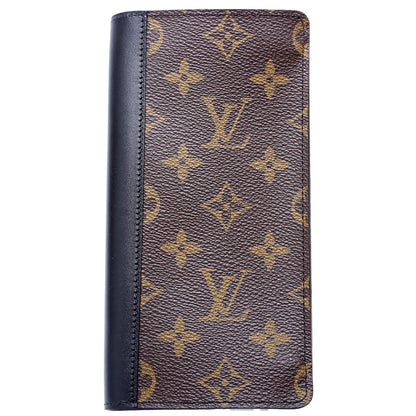 Brazza Wallet Macassar Monogram Black