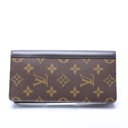 Brazza Wallet Macassar Monogram Black
