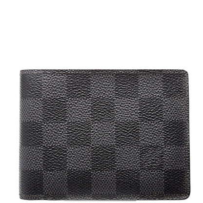 Mens Multiple Wallet Damier Graphite