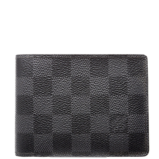 Mens Multiple Wallet Damier Graphite