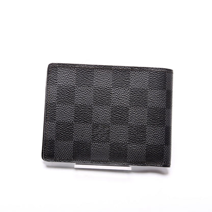 Mens Multiple Wallet Damier Graphite