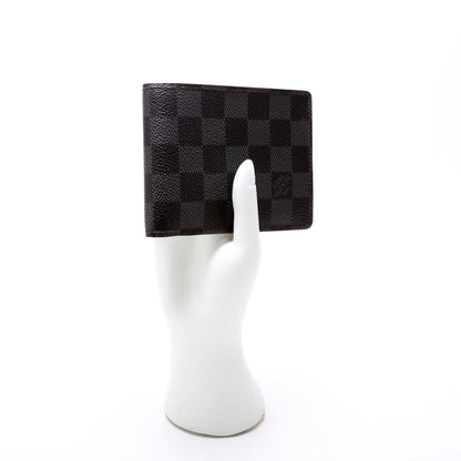 Mens Multiple Wallet Damier Graphite