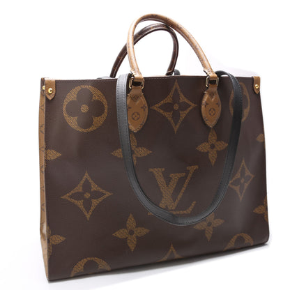 Louis-Vuitton ONTHEGO GM Reverse Monogram