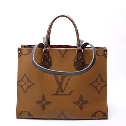 Louis-Vuitton ONTHEGO MM Reverse Monogram