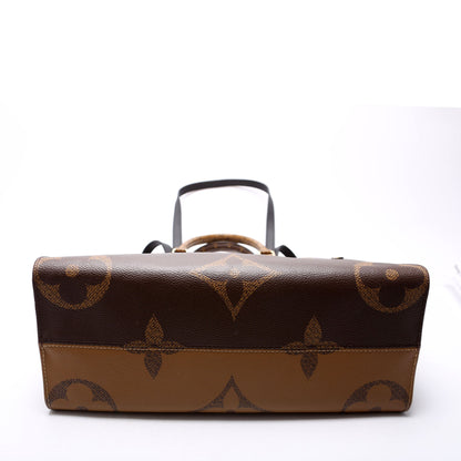 Louis-Vuitton ONTHEGO MM Reverse Monogram