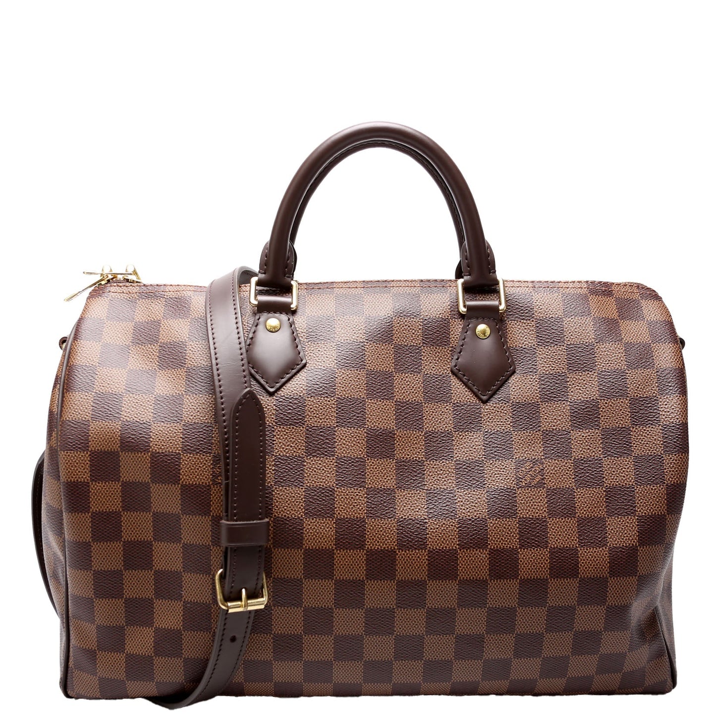 Speedy 35 Bandouliere Damier Ebene