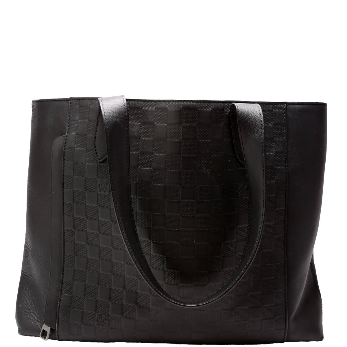 Cabas Voyage Infini Leather Black