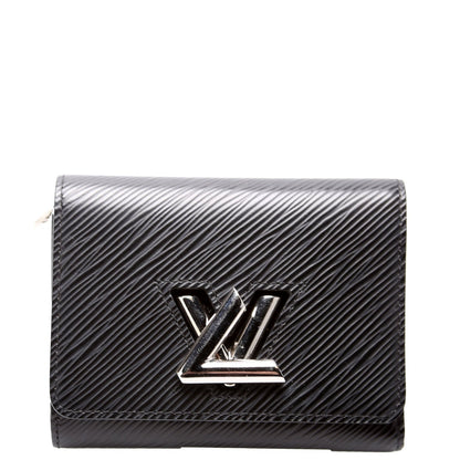 Twist Compact Wallet Black