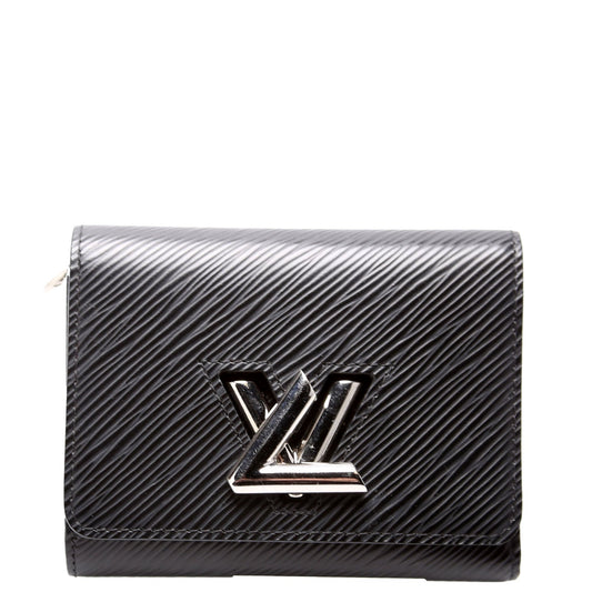 Twist Compact Wallet Black