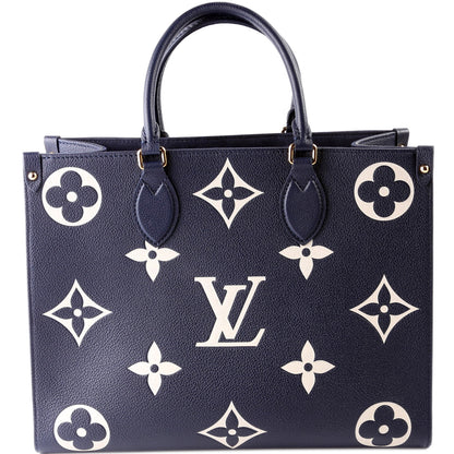 ONTHEGO MM Bicolor Empreinte Navy