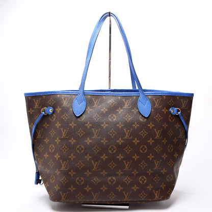 Neverfull MM Ikat Monogram Blue