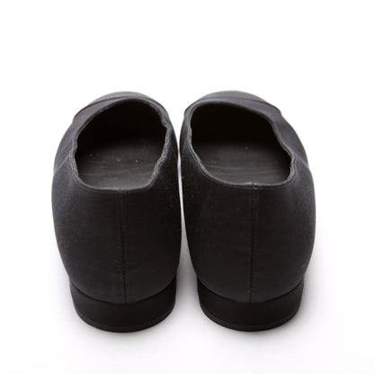 Chanel Cap Toe Uniform Ballet Flats Size 39 Black