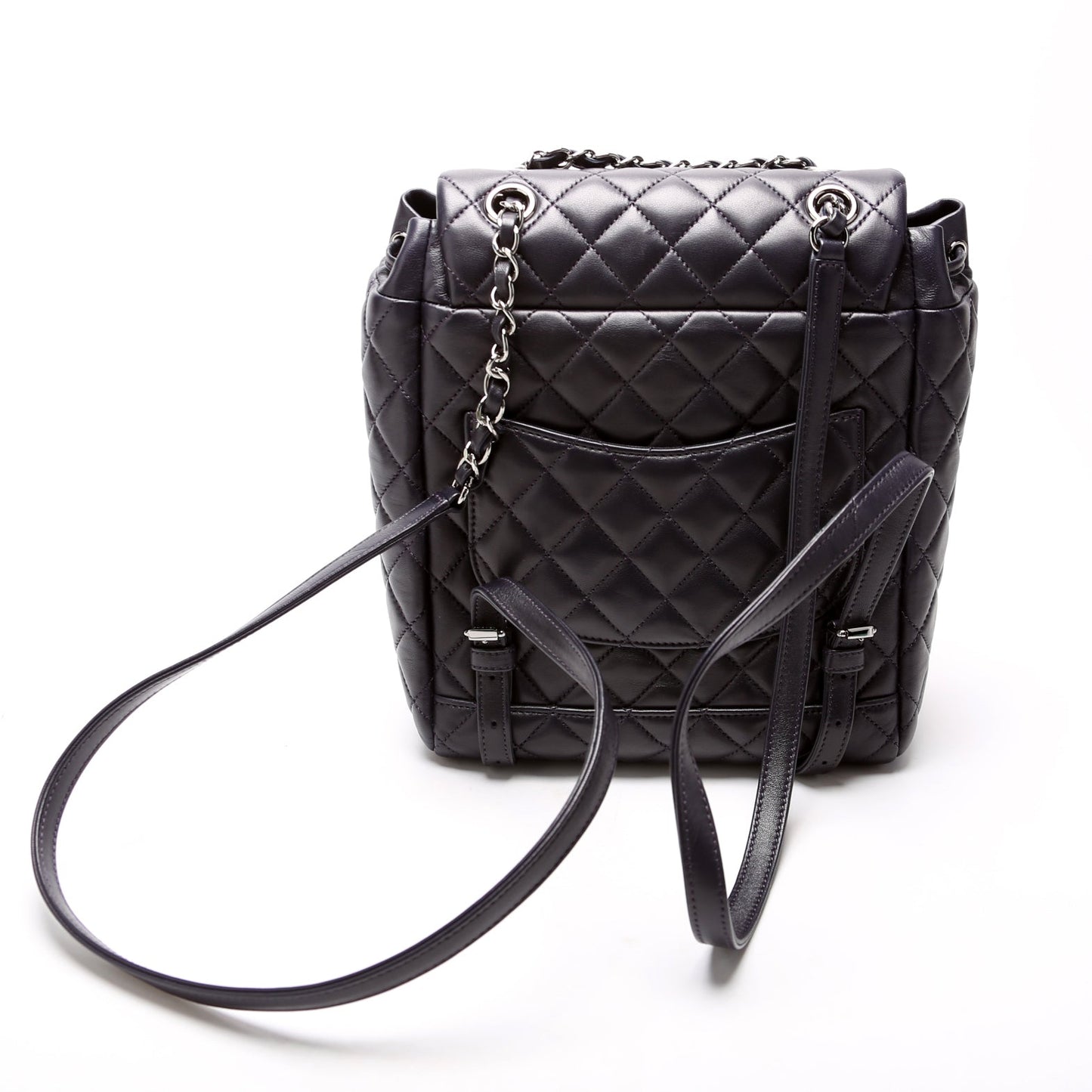 Chanel Urban Spirit Backpack Small Lambskin Navy
