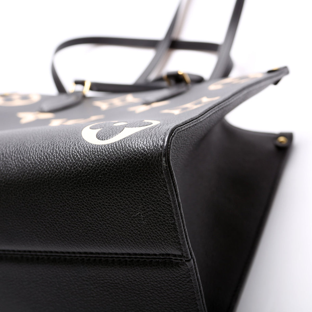 ONTHEGO MM Bicolor Empreinte Black/Beige