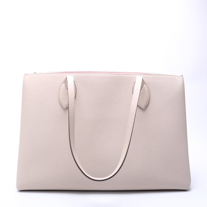 Louis-Vuitton Lockme Shopper Calfskin Beige